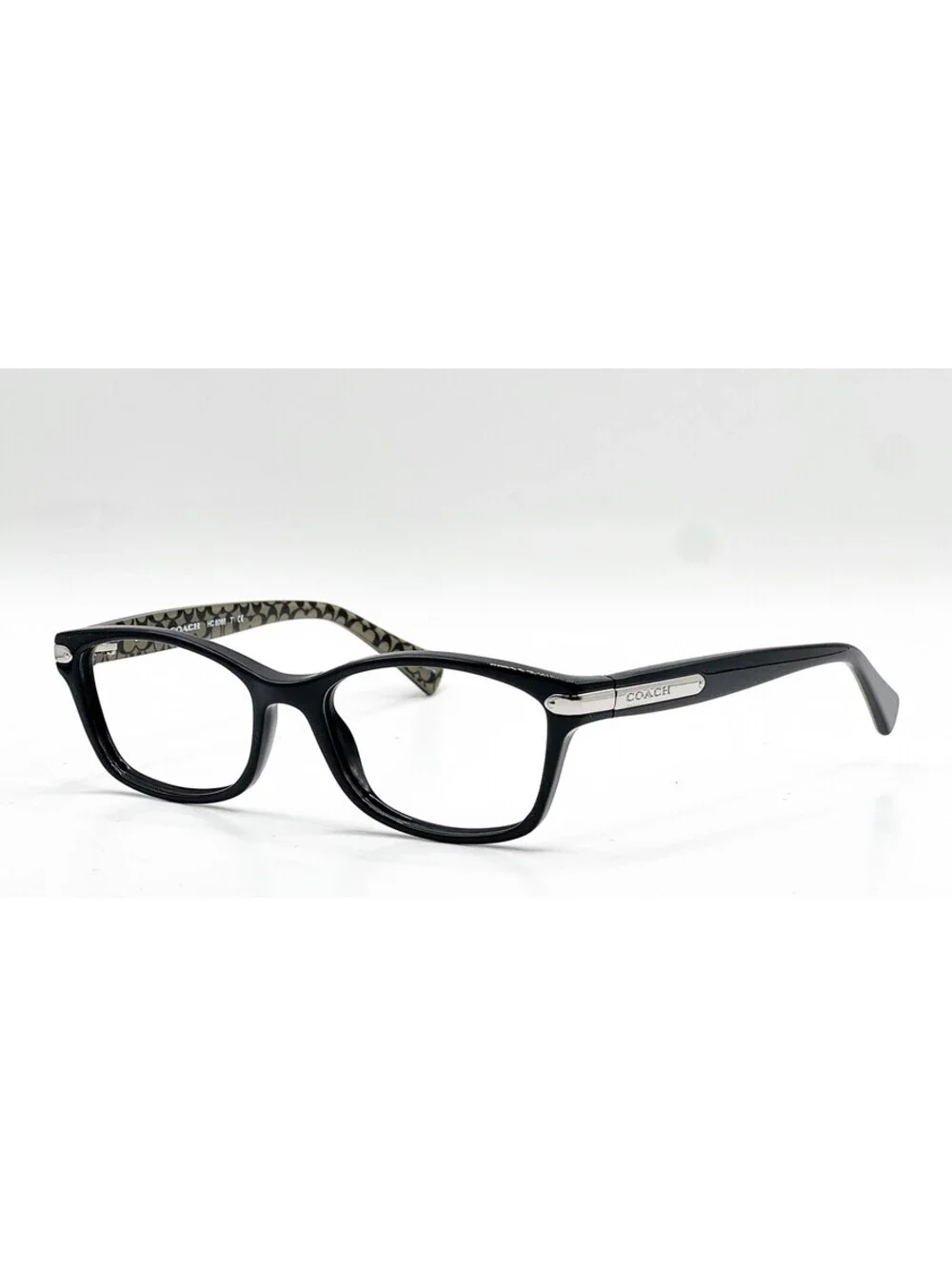 Coach HC 6065 5261 Black Military Sig C Authentic Eyeglass Frames 49-17